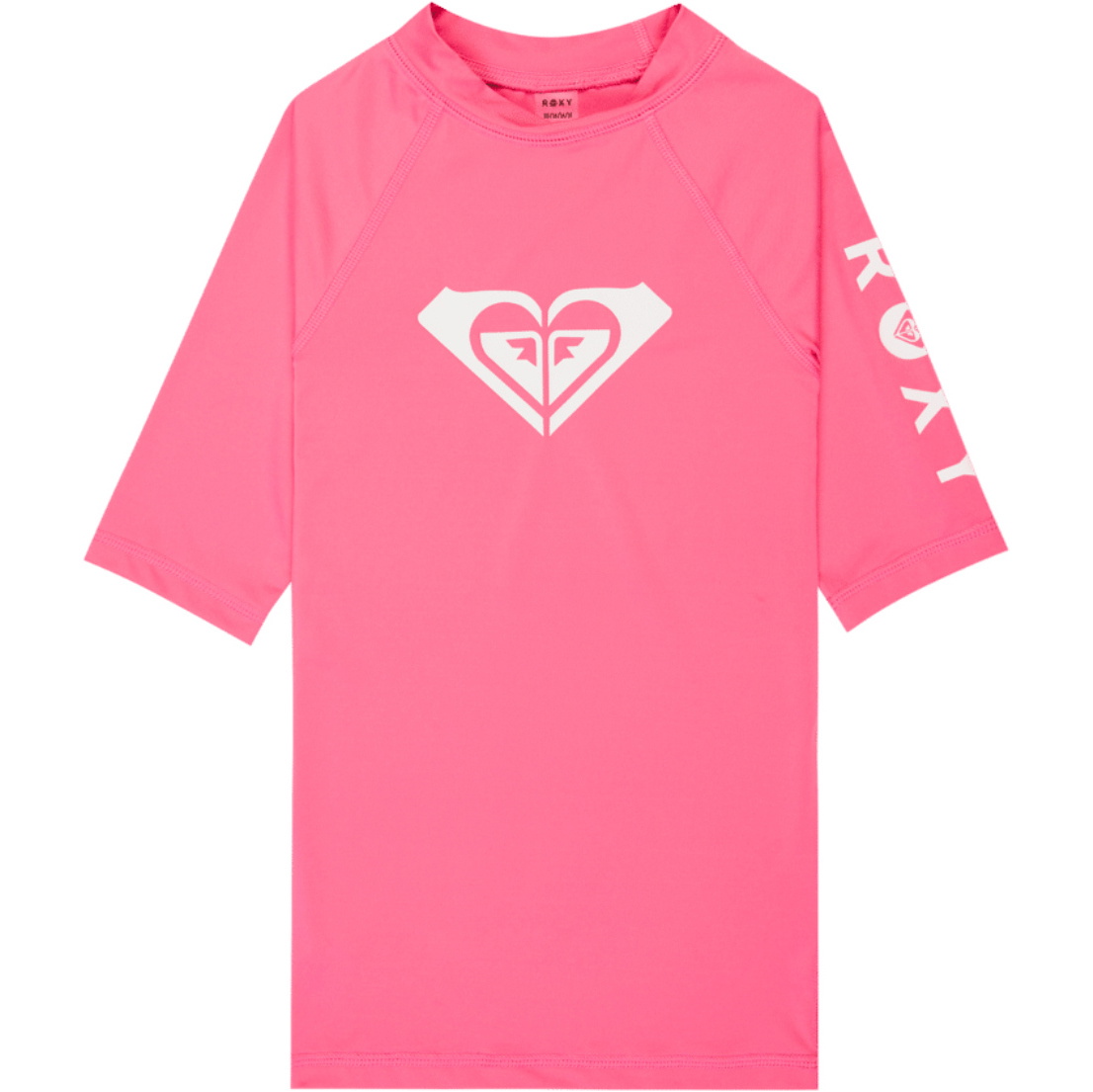 2026 Roxy Junior Whole Hearted Kurzarm-Lycra-Trägerhemd ERGWR03491 - Sangria Sunset